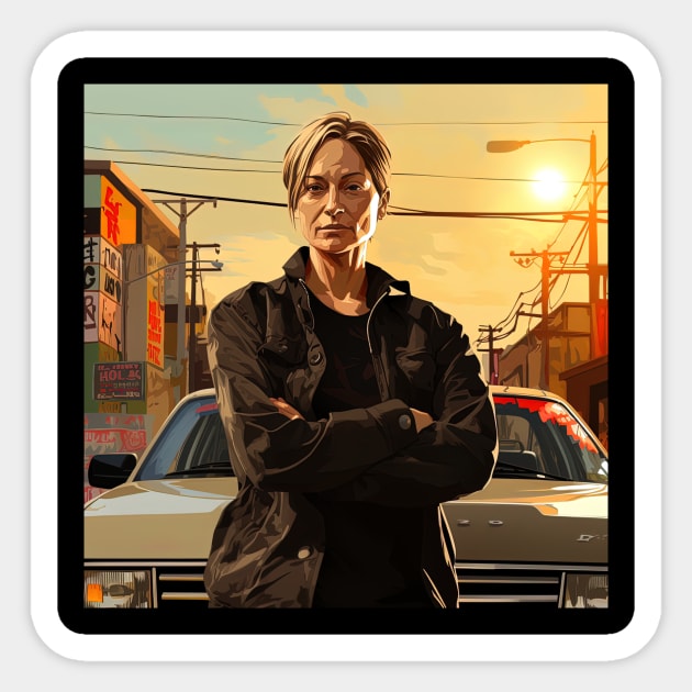 Judith Butler Sticker by ComicsFactory